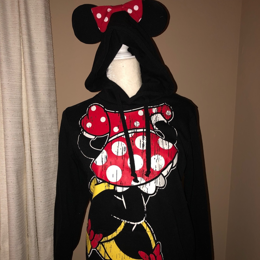 NWOT Minnie Mouse war hoodie